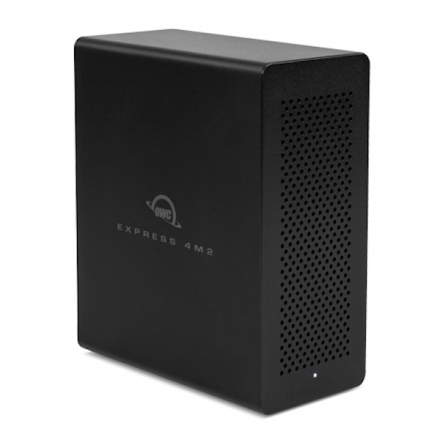 OWC Express 4M2 4-Slot M.2 NVMe SSD SoftRAID Gehäuse 