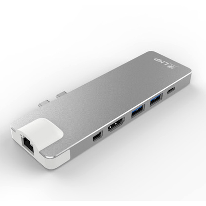 LMP USB-C Compact Dock 4K, 8 Port silber mit power delivery! 