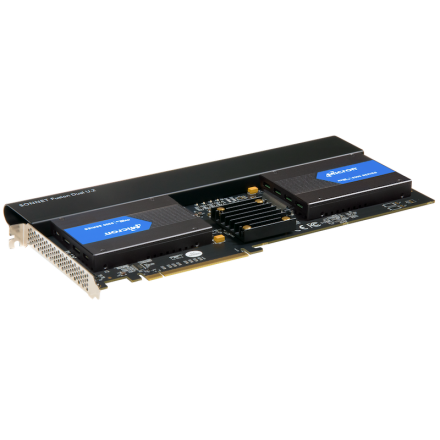 SONNET Fusion Dual U.2 SSD PCIe Karte 