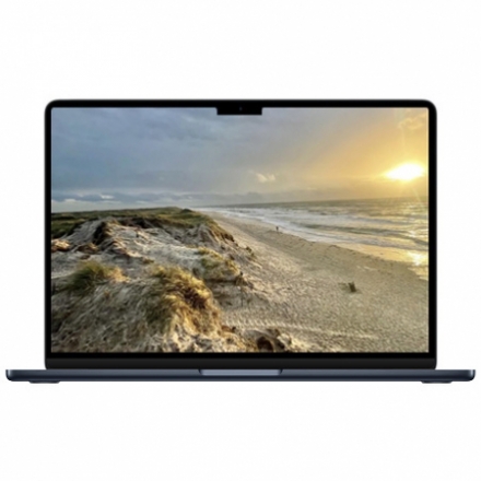 Apple MacBook Air 15", M4 10-Core CPU, 10-Core GPU, 24GB, 512GB SSD, Mitternacht, MC6L4D/A 
