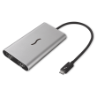 SONNET Thunderbolt 3 auf Dual HDMI Adapter, space grey, (für 4K Displays) 