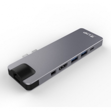 LMP USB-C Compact Dock 4K, 8 Port space grau mit power delivery! 