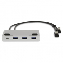 LMP USB-C Attach Dock ProStand 4K 7 Port, silber 
