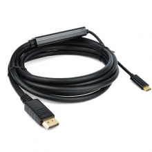 LMP USB-C zu DisplayPort Kabel 1.8m schwarz 