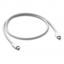 Apple Thunderbolt 3 (USB-C) Kabel (0,8 m) - Weiß 
